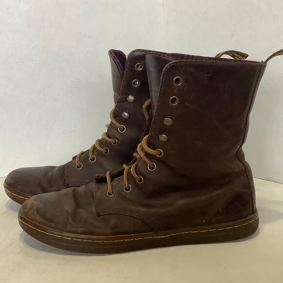 Women's Dr. Martens Tehani Lace Up Boots Size 6 Brown - Picture 3 of 14